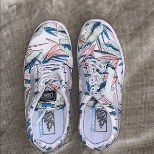 Floral Vans